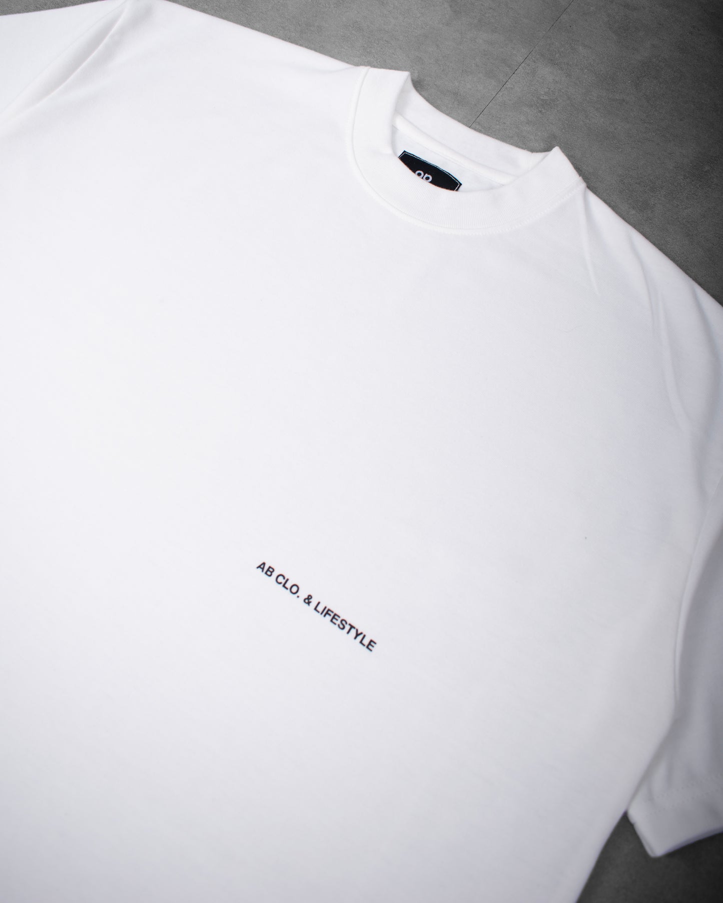 oversized tee | "cropped and box" fit | 260gsm | lifestyle shirt | vintage white