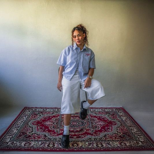 boxy cropped polo shirt | nostalgia in vintage II