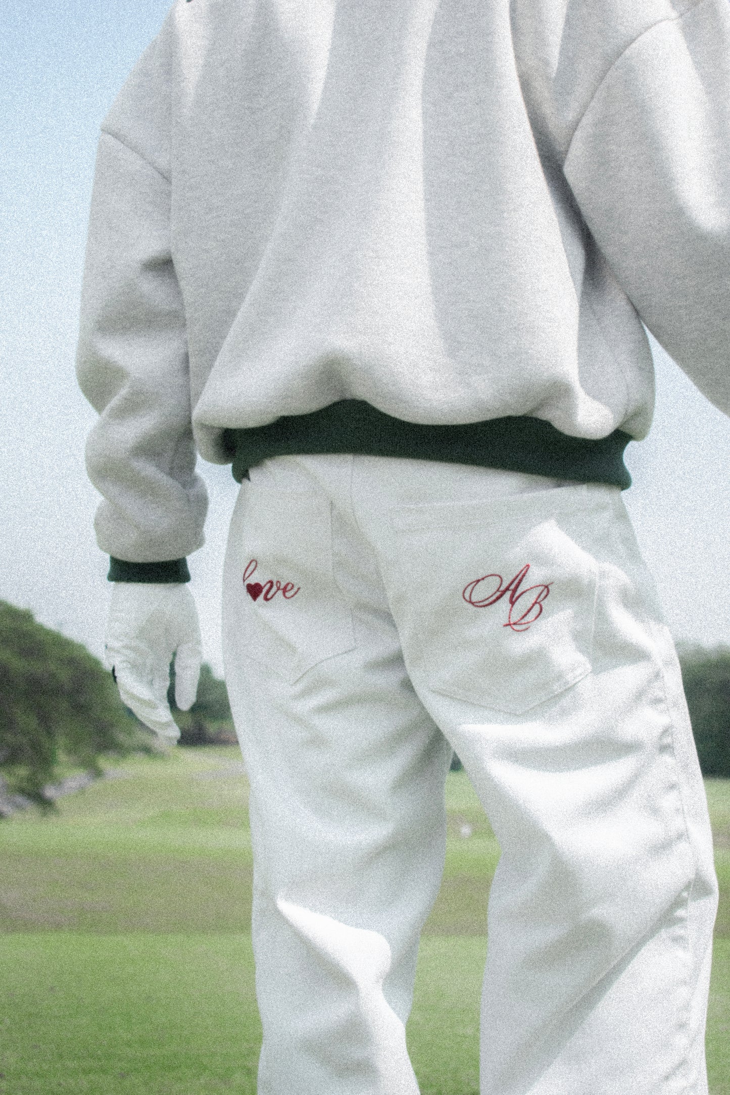 wide-leg trousers | classic belt-loop | wide & straight | denim twill | blanc