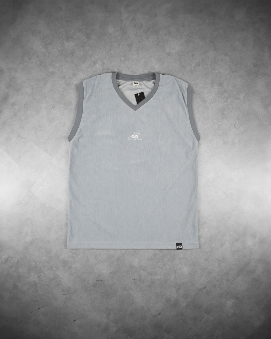 muscle tee | corduroy | textured | signatured logo | pigeon