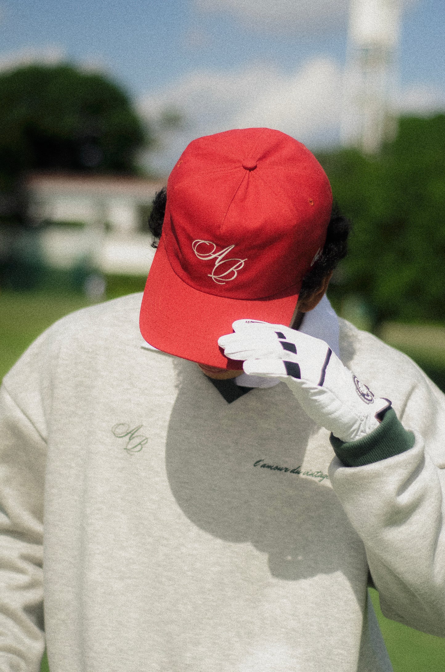 headgear | 5 panel | golf hat | love of vintage | rose