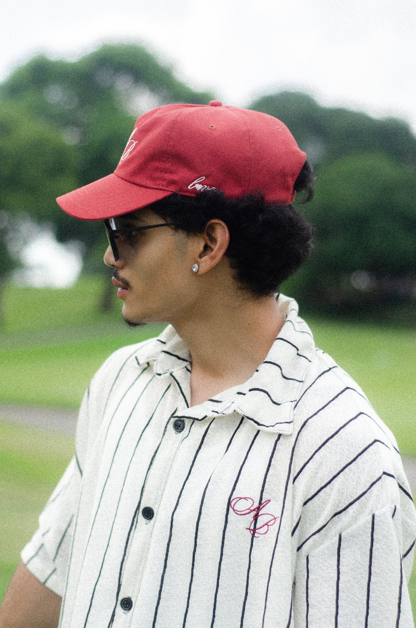 headgear | 5 panel | golf hat | love of vintage | rose