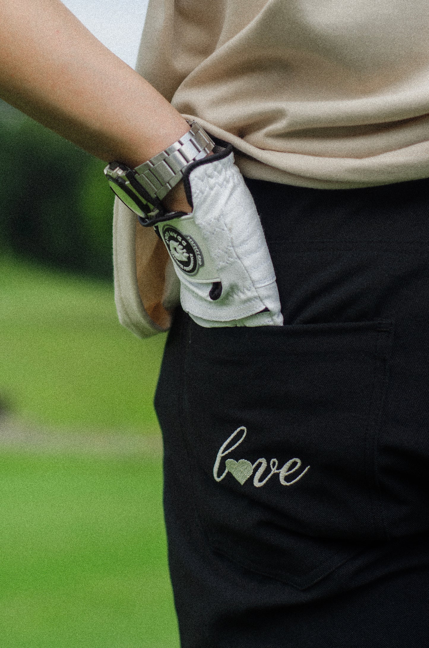 wide-leg trousers | classic belt-loop | wide & straight | denim twill | black