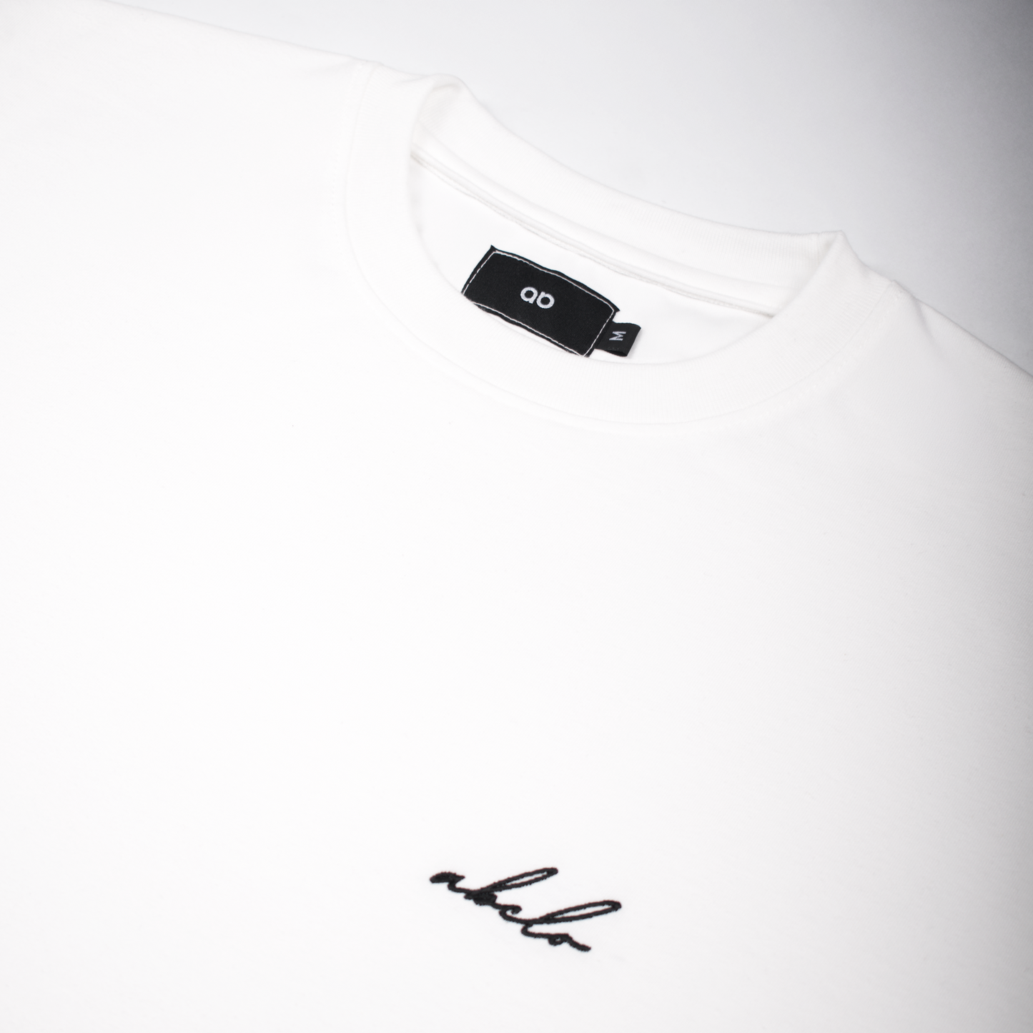 oversized boxy cropped tee | vintage white