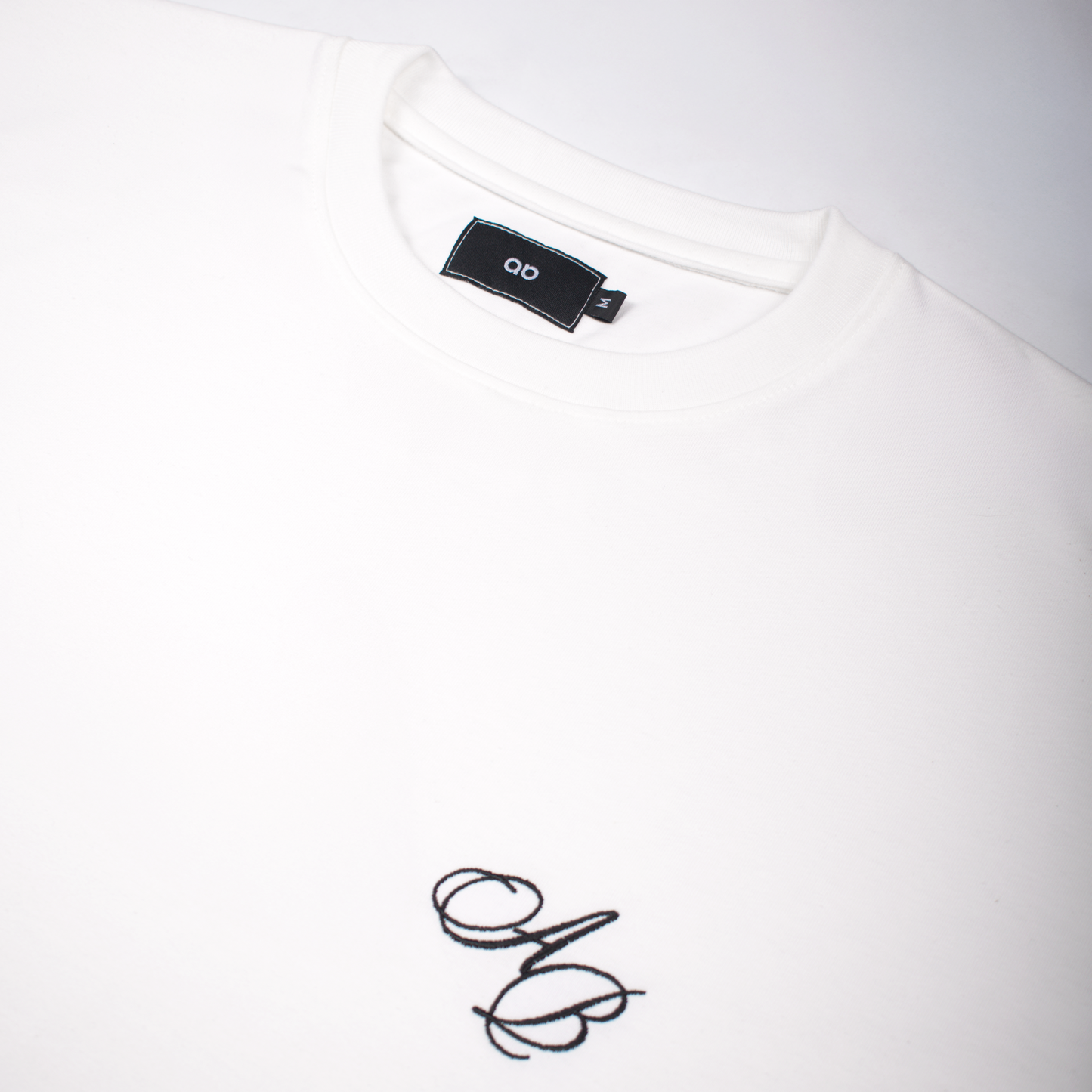 oversized boxy cropped tee | love of vintage in vintage white
