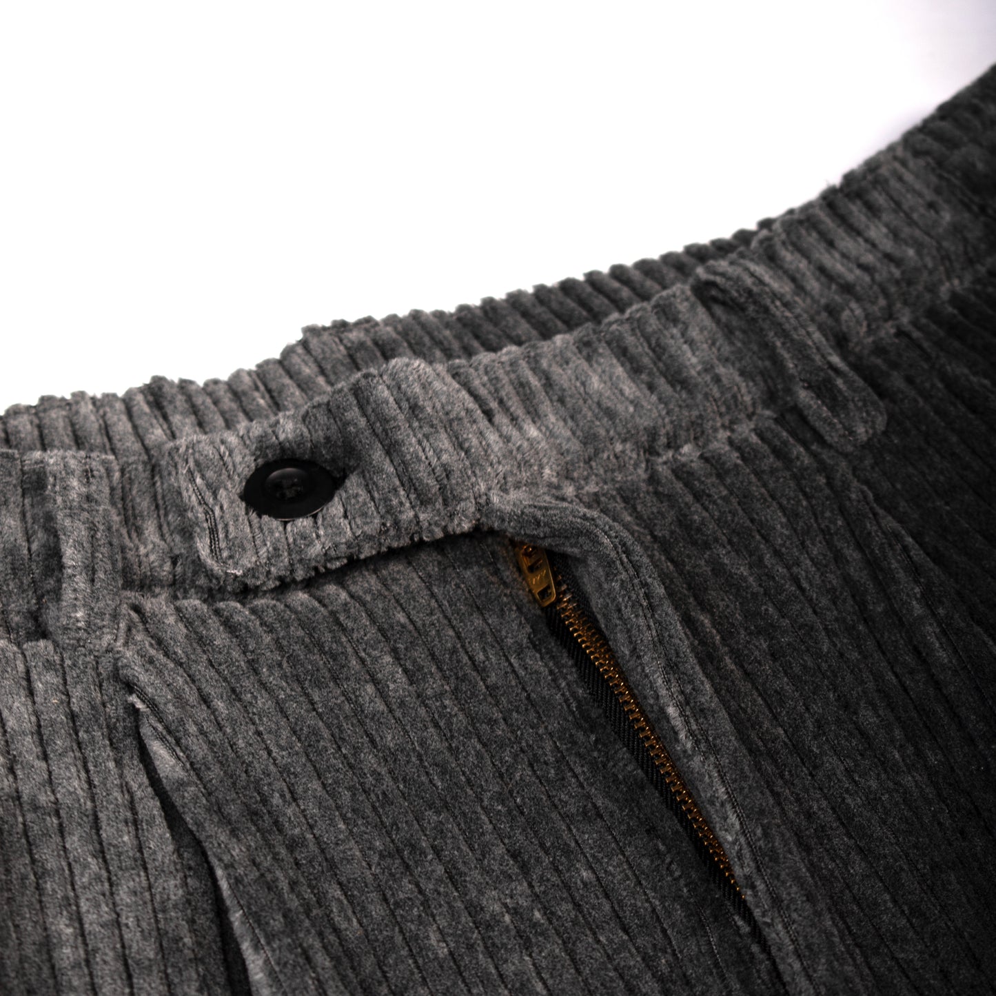 wide & straight pleated trousers | ash