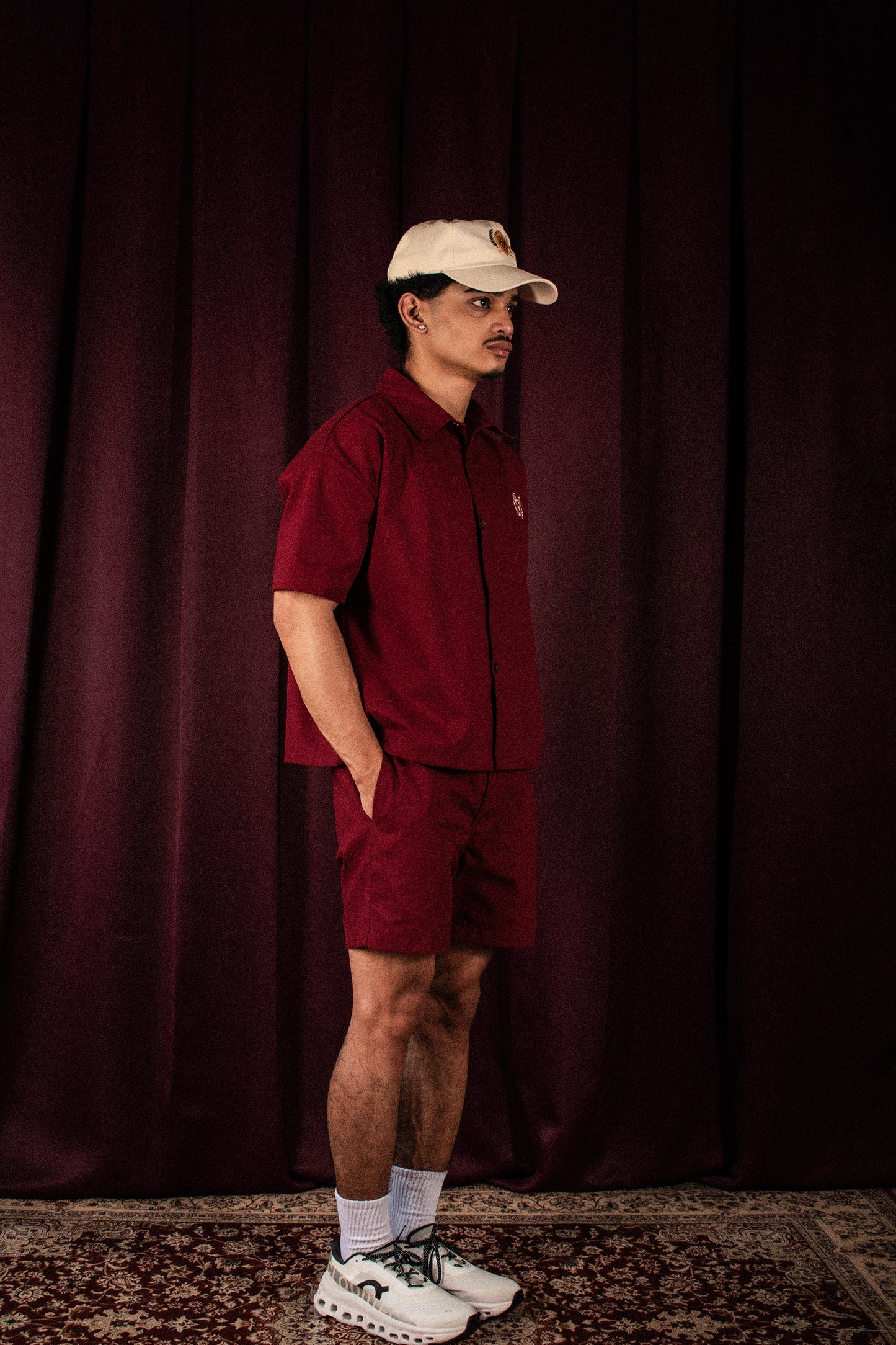 boxy polo shirt | athletics club in rosewood