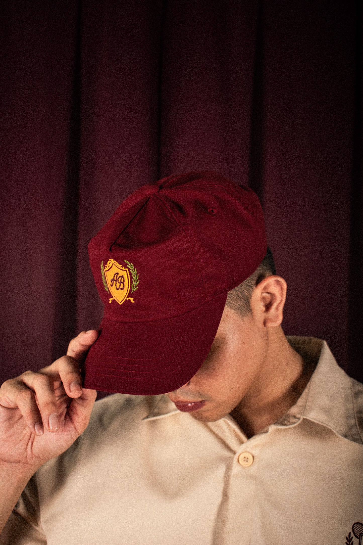 5 panel court classic hat | athletics club in rosewood