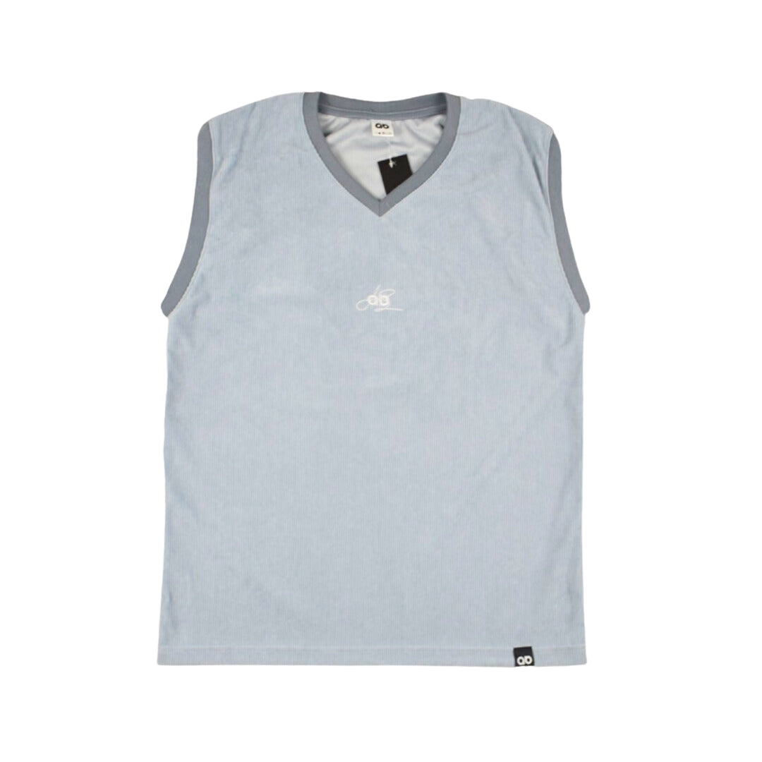 muscle tee | corduroy | textured | signatured logo | pigeon