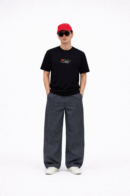 classic tee | spring in black