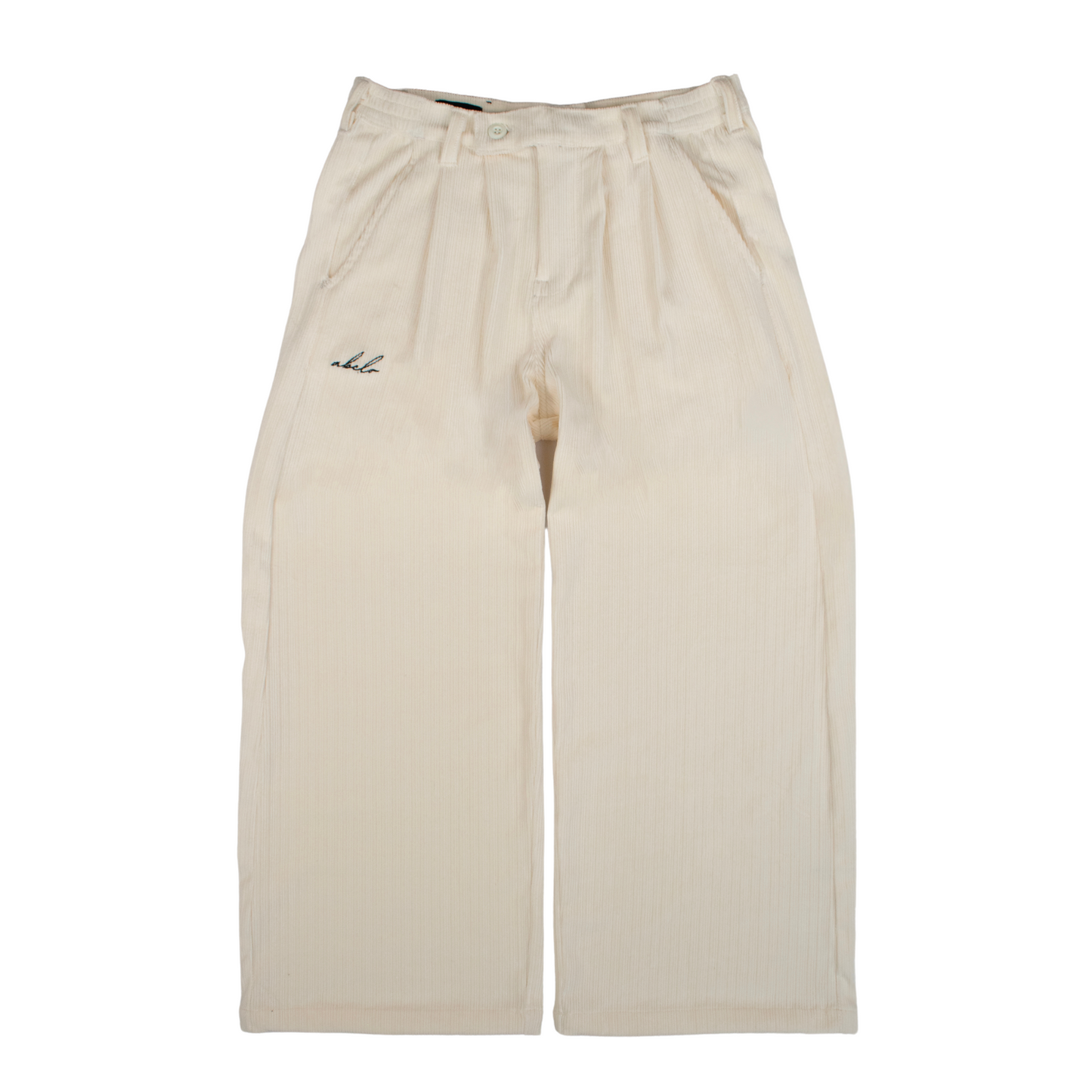 pleated trousers | wide & straight | textured | endless summer | sand