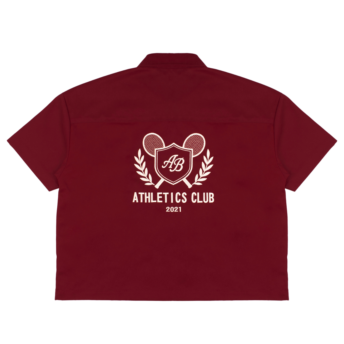 boxy polo shirt | athletics club in rosewood