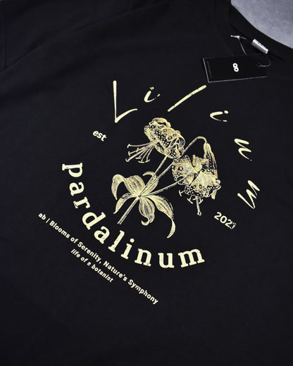 everyday tee | 250gsm | botanist collection | lilium pardalinum