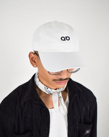 headgear | golf hat | ab minimalist | white