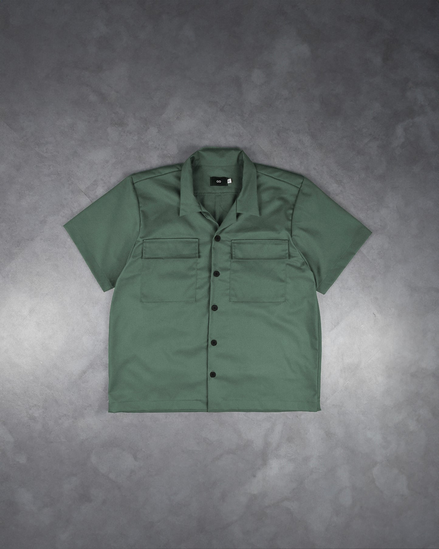 work polo shirt I | button-down | classic twill | vine