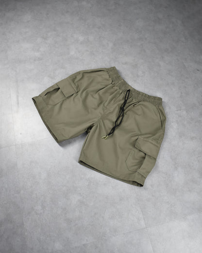 cargo shorts | classic |  tailored | mossy taupe