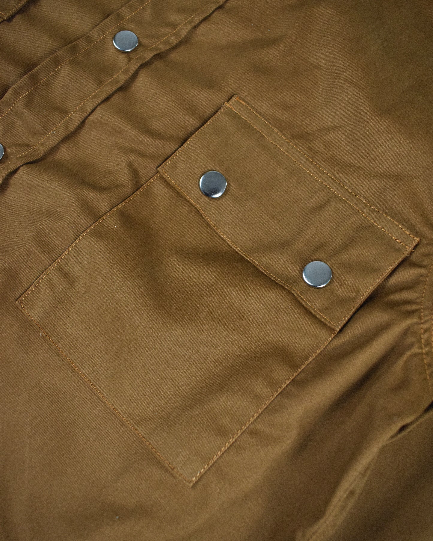 work jacket II | snap-down utility | classic twill | caramel
