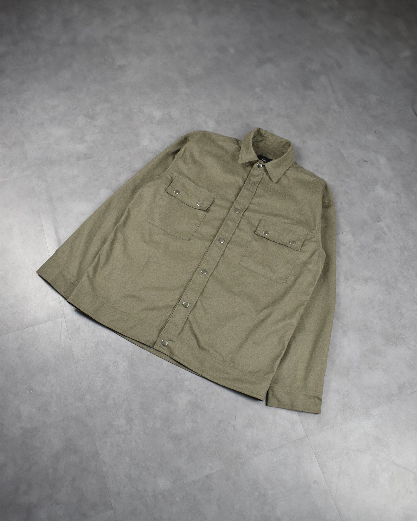 work jacket II | snap-down utility | classic twill | mossy taupe