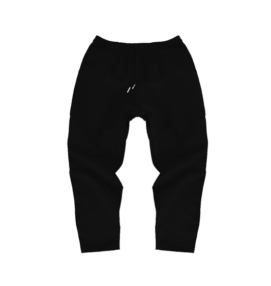 cropped pants | loose-fit | classic | black