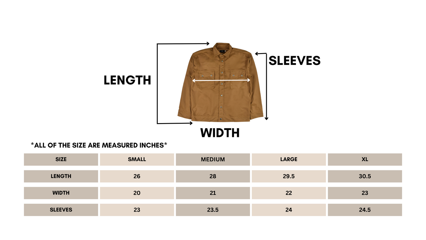 work jacket II | snap-down utility | classic twill | caramel