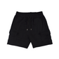 walk shorts | 4 pockets | terry | black