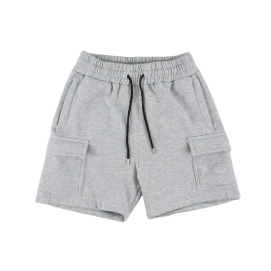 walk shorts | 4 pockets | terry | concrete