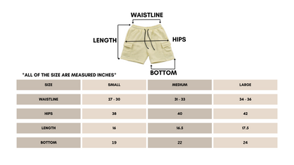 walk shorts | 4 pockets | terry | butter