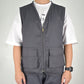 utility vest | classic | charcoal